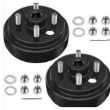 21807G1 EZGO TXT Brake Drum 30 Tooth Spline Golf Cart Brake Drum, 1 Inch Large hole Brake Hub