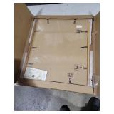 16x20 Picture Frame, Solid Oak 16x20 Picture Frame with Mat, 20x16 Natural Wood Frame for Wall Art Photo, Set of 1