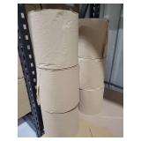 Boardwalk 16GREEN Green Seal Recycled Paper Towel Roll, Hardwound, Universal Roll Towels, Natural, 8\" x 800 ft (Case of 6)