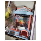 Mini Claw Machine for Kids | Girl Toys for Ages 8-13 Arcade Game Toy Claw Machine Electric Candy Vending Machine Toy with LED Lights & Adjustable Sound, Birthday Gifts for Girls Ages 4+, Pink