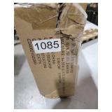 Amazon Basics Window Fans for Home Bedroom, Twin Heads, Cooling Airflow, Exhaust, Expandable Side Panel Basic Control, 2 Speeds, 68W, 9 inch, White powers on