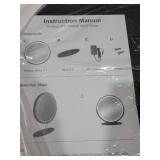 Makeup Mirror with Lights, 18 Inch Vanity Mirror with Lights, Lighted Makeup Mirror, Smart Touch Control 3 Colors Dimmable Round Lighted Vanity Mirror, Tabletop Desk Mirror, 360°Rotation