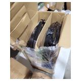 Simple Deluxe 20 Inch High Velocity 3 Speed, Black Wall-Mount Fan