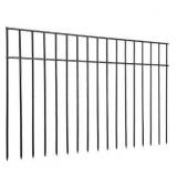 Adavin Small or Medium Animal Barrier Fence 10 Pack 24 in(L) X 15 in(H) Underground Decorative Garden Fencing