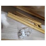 Ufine Bamboo Garment Rack 7-Tier Storage Shelves Clothes Hanging Rack, Heavy Duty Clothing Rack Minimalism Wardrobe Closet Organizer for Indoor