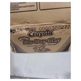 Crayola Air Dry Clay for Kids - White, 25lbs,