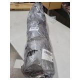 Drainage Mat 3x16 Ft 0.22" Thick PVC Commercial Floor Mat Non Slip Pool Mat S-Shaped Shower Floor Heavy Duty Roll for Wet Area Kitchen Hotels Bars Bathroom Patio Outdoor Indoor Rug (Gray, 3x16 Ft)