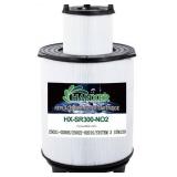 HANXER® S7M120 Inner and Outer Set Pool Filters Replace for Sta-Rite System 3, 25021-0200S, 25022-0201S, SR300 Pool Filter Cartridge, 300 Sq.Ft. Filtration Area