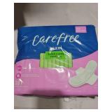 Carefree Maxi Pads for Women, Super/Long Pads with Wings, 28ct | Carefree Pads, Feminine Care, Period Pads & Postpartum Pads | 28ct (Pack of 4)
