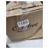 Carefree Maxi Pads for Women, Super/Long Pads with Wings, 28ct | Carefree Pads, Feminine Care, Period Pads & Postpartum Pads | 28ct (Pack of 4)