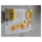 Simple Mills Almond Flour Crackers Snack Packs, Farmhouse Cheddar, Gluten Free, Flax Seed, Sunflower Seeds, Corn Free, Good for Snacks, 6.5 oz, Pack of 2 (8 Bags per Box)