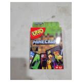 Mattel Games UNO Minecraft Card Game for Kids, Adults, Families & Parties, Deck & Special Rule Inspired by the Video Game, 2 to 10 Players
