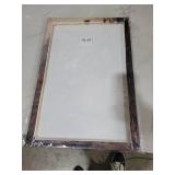 SKYSUKEY Halloween Ghost Print, Spooky Haunted Forest Wall Art, Vintage Muted Neutral Art Prints, Halloween Decoration Wall Poster, Party Wall Decor, Framed for Living Room, 16"x24"