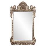 Howard Elliott Marquette Mirror - 84 in. by 48 in. Dimensions Oversized Antique Silver Leaf Frame for Stunning Home Decor & Easy Installation.  Listed as Open Box because I can not inspect the item co