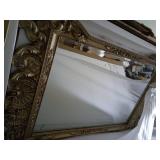 Howard Elliott Marquette Mirror - 84 in. by 48 in. Dimensions Oversized Antique Silver Leaf Frame for Stunning Home Decor & Easy Installation.  Listed as Open Box because I can not inspect the item co