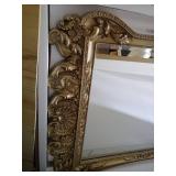 Howard Elliott Marquette Mirror - 84 in. by 48 in. Dimensions Oversized Antique Silver Leaf Frame for Stunning Home Decor & Easy Installation.  Listed as Open Box because I can not inspect the item co