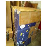 MAXYOYO Convertible Sofa Bed, Pull Out Loveseat Sleeper Sofa, 2 in 1 Folding Couch Bed, Fold Out Floor Couch with Pillows for Living Room Bedroom Lounge, Dark Grey - Retail: $210