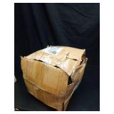 (2 Pack) RRQ 10 Inch Caster Wheels, Pneumatic Swivel Caster Wheels with Zinc Top Plate 360 Degree Rotation for Cart, Dolly, Trolley, Workbench and Wagon, Black Rubber Wheels, 600 Lbs Total Capacity - 