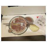 FIXNEO Modern Wall Clocks Battery Operated Chinese Style Large Unique Wall Clock Battery Operated for Living Room &Bedroom Brown Orchids 27\"*12\" - Retail: $80