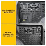 Maxzina Side Bed Panel Compatible with 2015-2025 Ford F150 (5.5FT ONLY) Side Molle Panel Truck Bed Panel Rear Cargo Storage Shelf Replacement for 2024 Ford F-150 Accessories - Retail: $190