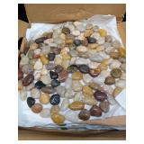 River Rocks Stepping Stones Pavers Outdoor for Garden Walkway, Pebbles Polished Gravel for Yard Lawn Patio Pathway Landscaping, 6PACK (Roundness) - Retail: $60