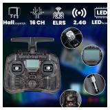 Radiomaster Pocket ELRS Remote Controller Portable Hall Gimbal EdgeTX Transmitter with LED Light for FPV Drone/RC Helicopter&Car Boats&Multirotor (Black) - Retail: $80