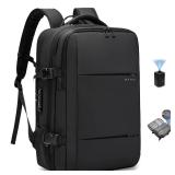 BANGE Air Vacuum Backpack with Pump,Seal Air Packing Vacuum System Compression with Anti Theft Lock, Expandable Large Capacity Backpack for Travelâ¦ - Retail: $130
