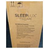 SLEEPLUX Dream Luxury Queen Air Mattress, Built-in Dual Pump, Stays Inflated All Night, 18â Double-High Blow-Up Airbed with Coil Beams, for Guests, RV Camping & Home, 1-Year Warranty - Retail: $1