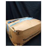 LOCHAS Washable Area Rugs 8x10, Beige Floral Rug for Living Room Bedroom Non Slip, Ultra Soft Vintage Indoor Carpet for Kids, Nursery, Dorm, Dining Room, Classroom, Boho Flower Home Decor, Low-Pile - 