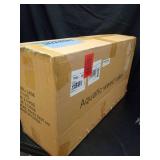 YIVIKPE 24\" Aquatic Weed Rake, No Assembly Required, 8.6\" Steel Rod Lake Weed Cutter, One-Piece Welding, Lake Weed Rake for Pond Beach Landscaping, Perfect Tie Hole, 30ft Thicker Rope and Net, Black