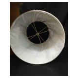 SET OF 2 Lamp Shade for Table Lamps, Floor Lamps, 10\" Top X 14\" Bottom X 10\" High Large Lamp Shade, Beige Fabric - Retail: $30