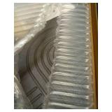 SoliCozy Stone Bath Mat - Diatomaceous Earth Quick Dry Bath Mat, Super Absorbent Non-Slip Shower Mat for Bathroom, Kitchen, Pool - Natural Diatomite Bathtub Mat (Grey, 16x24in) - Retail: $30