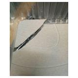 ZEN-ECO 4Pcs Stone Bath Mat - No Smell Quick Dry Diatomaceous Earth Bath Mat - Super Absorbent Diatomite Stone BathMat Non-Slip, Easy to Clean 1xStone &1xFoldable Mat, 2xStone Dishes 23.5Ã15.5\" - 