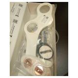 LUXE Bidet NEO 120 - Single Nozzle, Self-Cleaning, Non-Electric Bidet Attachment for Toilet Seat, Adjustable Water Pressure, Rear Wash (Rose Gold) - Retail: $39