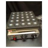 Mini Pancake Maker 25pcs Dutch Pancake Maker 950W Mini Pancakes Maker Machine Commercial Electric Dutch Pancakes Maker, Non-stick hotcakes Maker for Restaurant - Retail: $58