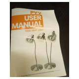 PYY Food Heat Lamp - Commercial Food Warmer, 2-Head Food Warming Light, 500W Portable Electric Heating Lamp, Stainless Steel Catering Food Warming Lamp for Restaurant Kitchen Cafeteria - Retail: $144