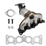 28510-2GCA0 Front Manifold Catalytic Converter Compatible with 2017-2018 Hyundai Santa Fe Sport 2.4L Base/Luxury/Premium/SE Replace#22-086 - Retail: $155