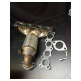 28510-2GCA0 Front Manifold Catalytic Converter Compatible with 2017-2018 Hyundai Santa Fe Sport 2.4L Base/Luxury/Premium/SE Replace#22-086 - Retail: $155