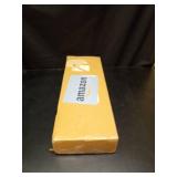 FEMELI 2 PCS 24\" Acrylic Floating Shelves, Clear Shelf for Display, Plant, Perfume, Book in Bedroom Living Room Office, 5mm Thick Wall-Mounted Acrylic Shelves for Wall - Retail: $36