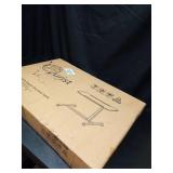 Adjustable Overbed Bedside Table with Wheels Hospital Bed Table Portable Computer Stands Movable Desk Computer Table for Bed Laptop Stand for Couch - Retail: $50