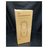 Vortex X28W Whisper-Quiet Cooling Rechargeable Bladeless Safe Stylish Comfort Chic and Revolutionary Airflow Table Top Fan - Retail: $33