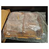 3 in 1 Acacia Wood Pantry Storage Bins for Kitchenï¼No installation Requiredï¼-Potato and Onion Storage Binsï¼2-tier Vegetable and Fruit Organizer with Anti-slip Matï¼Stacking Bins for