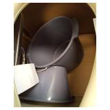 Medline Drop Arm Commode with Padded Seat and Backrest, Durable Toilet Chair for Adults and Seniors, Removable Pail, Splash Guard, Drop Down Arms for Easy Transfer, 350 lb. Weight Capacity, Tan - Reta