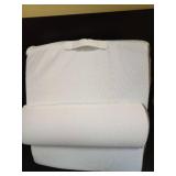 Bedluxe Wedge Pillow Headboard, 3PCS Orthopedic Bed Wedge Pillows Set for After Surgery, Adjustable Pillow Wedge for Acid Reflux&Back Pain Relief, Sleeping, Back Pillow for Bed Sitting Up, White/Grey 