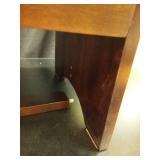 Slatted Wood Low Bench - Retail: $125