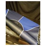 94 x 47 Inch Poker Mat with Stronger Sewn Edges, 10 Players Texas Hold