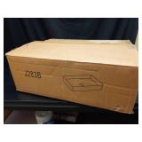 20 Inch Bathroom Vessel Sink Rectangular - HLBLFY 20x14 Inch Modern White Bathroom Sink Rectangle Above Counter Porcelain Ceramic Vessel Vanity Sink Art Basin - Retail: $90