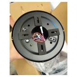 Modern Dome Light Fixture Ceiling Fan - Retail: $75