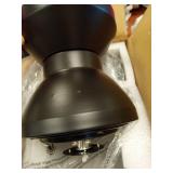 Modern Dome Light Fixture Ceiling Fan - Retail: $75