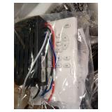 Modern Dome Light Fixture Ceiling Fan - Retail: $75